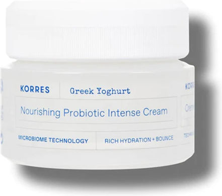 Korres Greek Yogurt Probiotic Intense Rich Cremă Hidratantă de Față 48h cu Acid Hialuronic și Aloe Vera 40ml