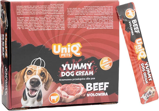 Uniq Recompensă Pentru Câini Cu Vițel Pui Carne De Vită Și Fructe 15gr 50 Bucăți