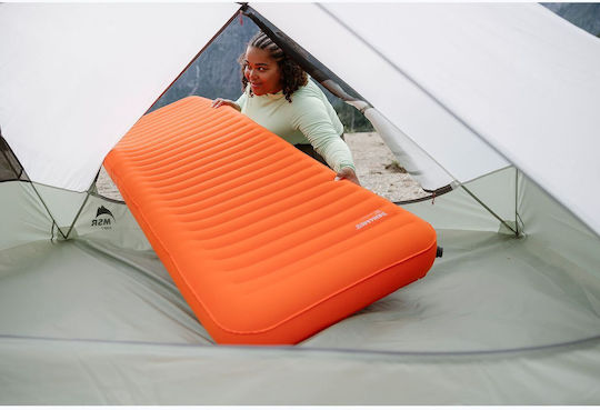 Thermarest Надуваем Матрак За Сън Единичен 185x66см Оранжев
