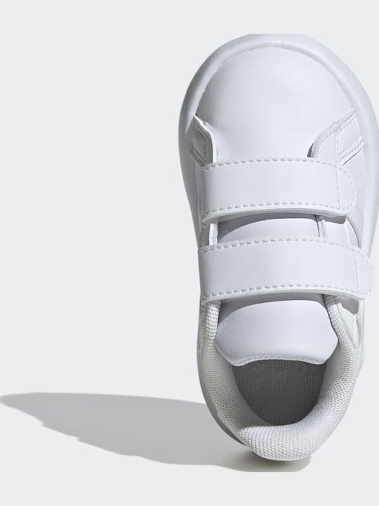 Grand Court 2.0 Παιδικά Sneakers με Σκρατς Λευκά
