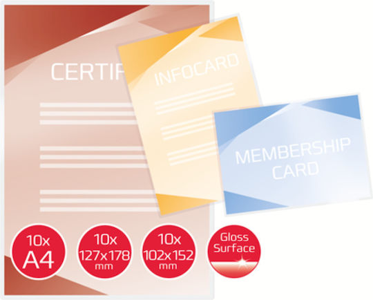 GBC Foi De Laminare 125 Microni GBC-ED23125 30 Bucăți
