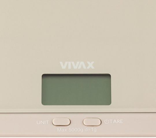 Vivax Дигитална Кухненска Везна До 5кг Многоцветна
