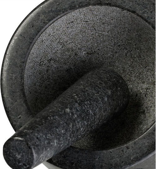 Relaxdays Mörtel aus Granit 10x14cm