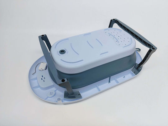 Bebe Stars Foldable Baby Bath with Thermometer Blue