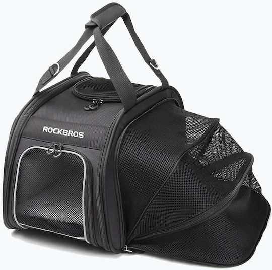 Rockbros Водоустойчива Чанта за Пренасяне на Куче Черна Дължина 25xШирина 27.5xВисочина 23.5см