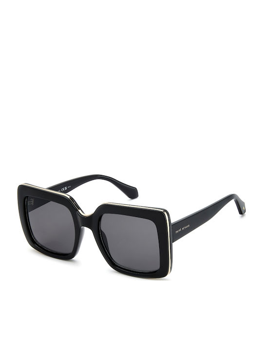 Prive Revaux Women’s Sunglasses With Black Horn-Rimmed Frame And Black Lens PR3001/G/S 807/IR