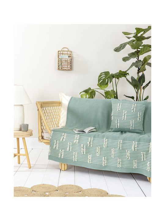 Nima Decorative Pillow Case from 100% Cotton 45x45cm