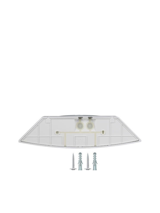 V-TAC Επιτοίχιο Εξωτερικό Φωτιστικό LED IP54 10W με Φυσικό Λευκό Φως