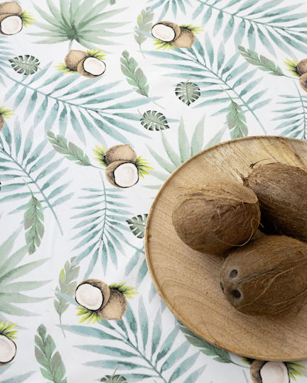Nima Καρέ Τραπεζομάντηλο Βαμβακερό Coconut 85x85εκ.