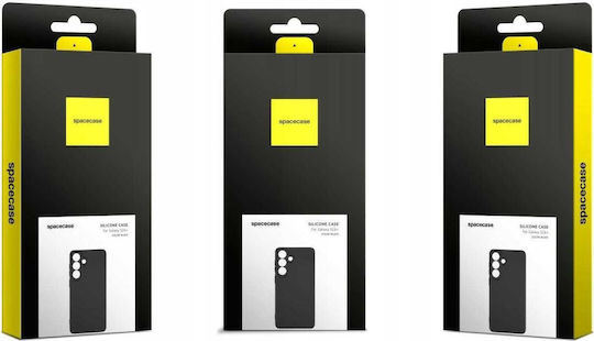 Spacecase Силиконова Задна Корица Черен Galaxy S26+