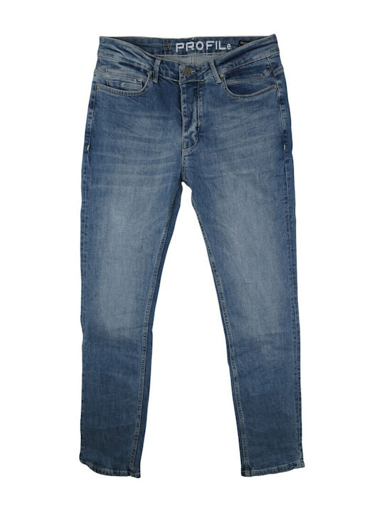 Men's Jeans Pants with Slim Fit Light Blue
