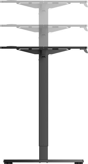 Ηλεκτρικό Γραφείο Gaming με Ρυθμιζόμενο Ύψος 120x60x72εκ.