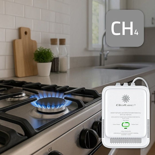 Qoltec Natural Gas Detector Wi-Fi