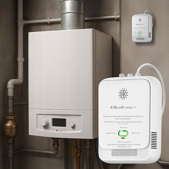 Qoltec Natural Gas Detector Wi-Fi