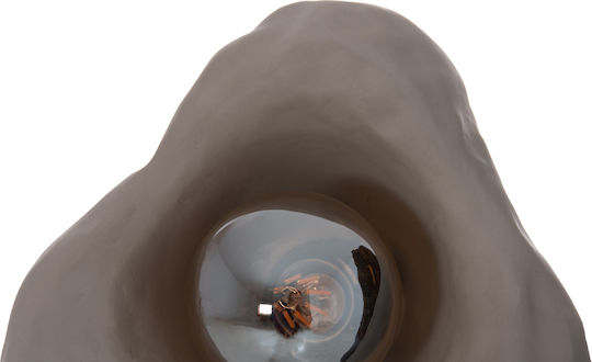 HomeMarkt Luxon Wall Lamp with E27 Socket Grey 28x15cm