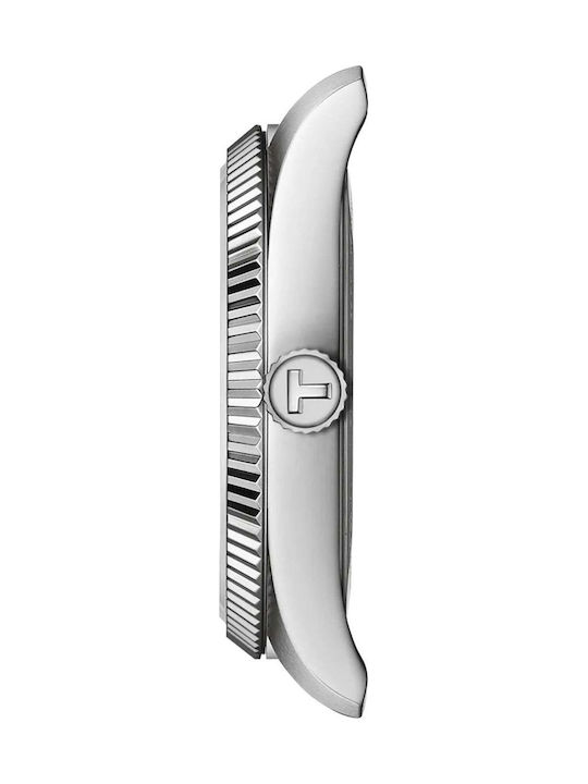 Tissot T-classic Ballade Womens Watch 34mm Battery with Silver Metal Bracelet
