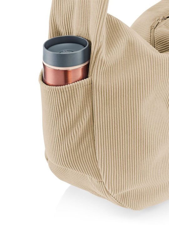 Women's Beige Shoulder Bag