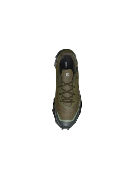 Alphacross 5 Sport Shoes Trail Running Waterproof with Gore-Tex Membrane Olvnig / Black / Dlic