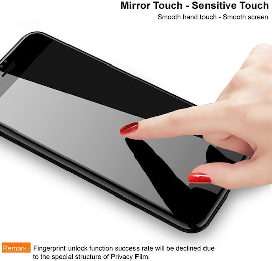 Imak Privacy Full Face Tempered Glass Μαύρο (Xiaomi 17 Ultra)