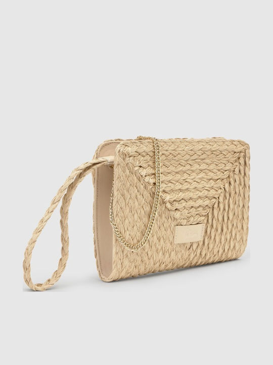 Straw Women's Handbag Beige