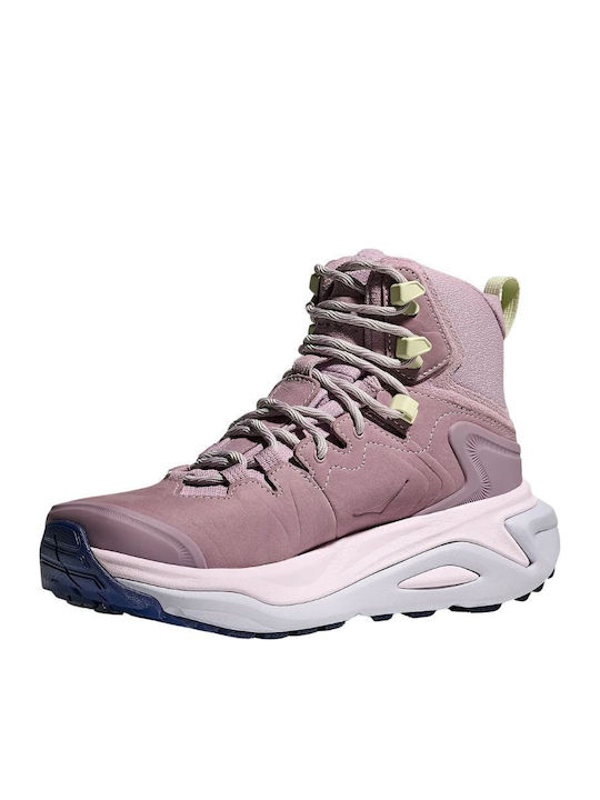HOKA Kaha Women's Hiking Boots Waterproof With Gore-Tex Membrane Purple