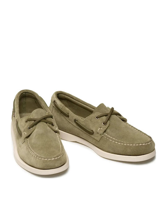Navigator Ανδρικά Boat Shoes σε Πράσινο Χρώμα