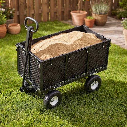 Metallic Garden Cart with Maximum Load Capacity 544kg