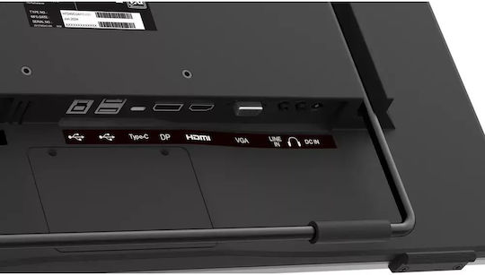 HannSpree VA Touch Φορητό Monitor 23.8" FHD 1920x1080