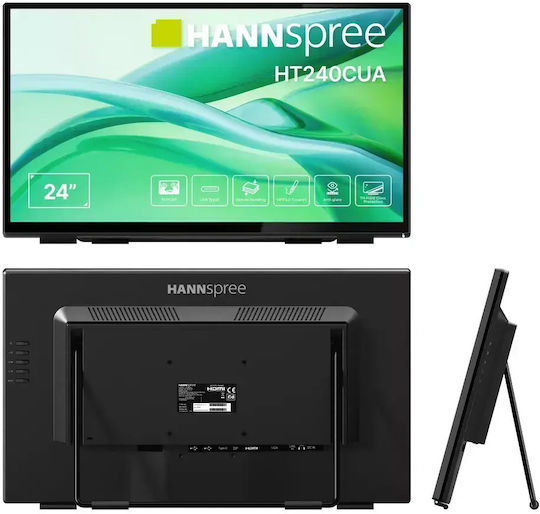 HannSpree VA Touch Φορητό Monitor 23.8" FHD 1920x1080