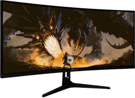 Arozzi Nova 34T2K165 Ultrawide VA HDR Curved Gaming Monitor 34" QHD 3440x1440 165Hz