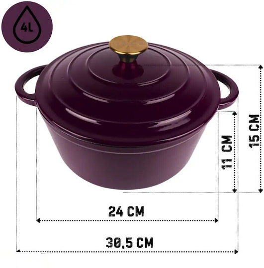 Shallow Pot 4lt Shallow Pot 4lt