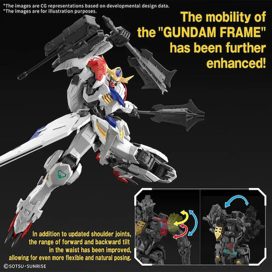 Gundam Mg 1/100 Gundam Barbatos Lupus Model Kit