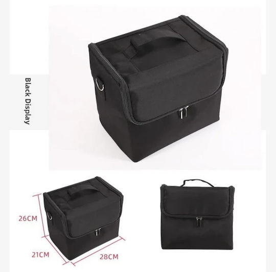 Professional Cosmetic Case Black