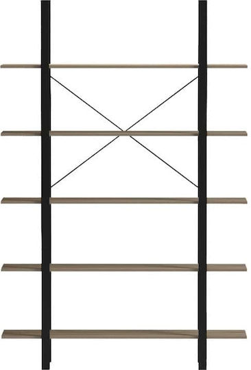 Βιβλιοθήκη Loftie 126εκ. / 126x28εκ. / 28x165εκ. / 165εκ. Βιβλιοθήκη Loftie 126εκ. / 126x28εκ. / 28x165εκ. / 165εκ.