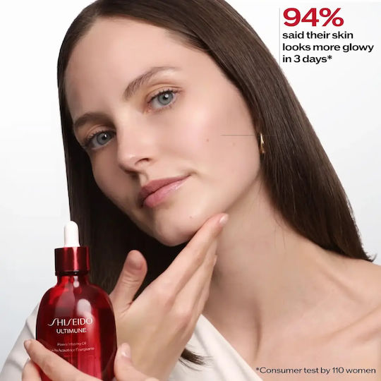 Shiseido Ultimune Anti-aging Face Body Hair Oil 75 Ml