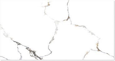 Fliese Für Innenraum Boden Glänzend 120x60cm Metall Weiß