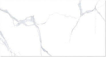 Floor Tile Indoor Glossy 120x60cm Belen White