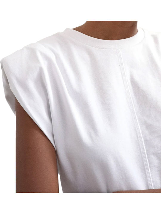 Γυναικείο T-shirt Λευκο