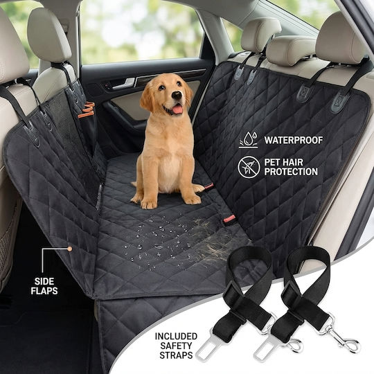 VSL Sports PetShield Pro Wasserdicht Sitzbezug Autozubehör für Hunde 140x209cm Schwarz