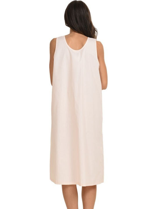 Primavera Summer Women's Nightgown Pink P204