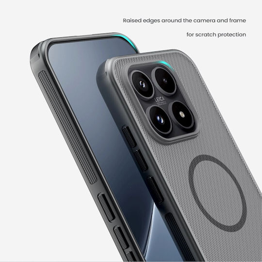 Nillkin Super Frosted Заден Калъф Пластмаса / Силикон Прозрачен (Xiaomi 17)