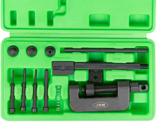 JBM Tool Set Motorcycle Chain Riveter