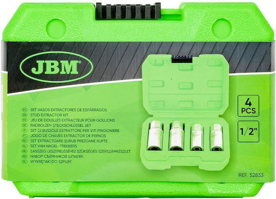 Removal Set 1/2" 4 pcs Jbm Jbm-52833
