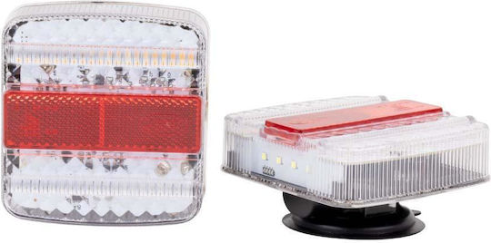 JBM Car Towing & Trailer Light Set Waterproof with Magnet 2pcs