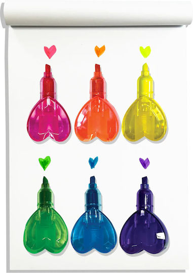 Ooly Drawing Markers Neon Set 6 Colours