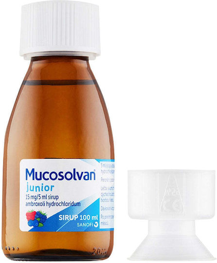 Sanofi Mucosolvan Junior Sirop 15mg Supliment Pentru Piele Sănătoasă 100gr 5ml Fruct