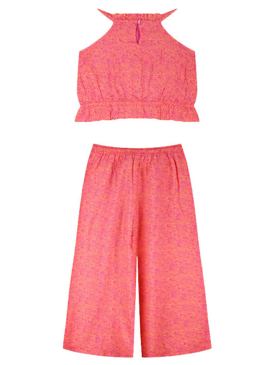 Kids Set with Pants Summer 2 Pieces Orange