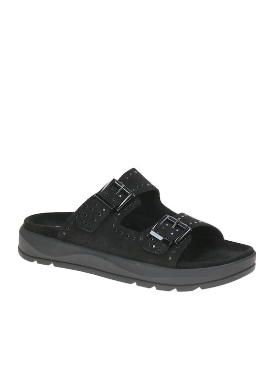 Women's Flat Sandals Black