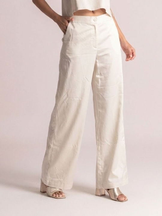 Women's Cotton Pantaloons Ecru
