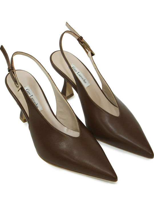 Heels With High Brown Heel